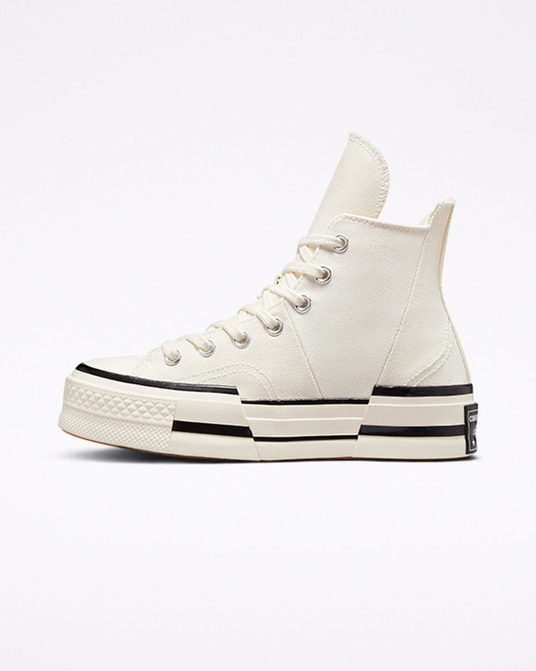 Converse Chuck 70 Plus Férfi Magasszárú Cipő Bézs/Fekete | HU98670