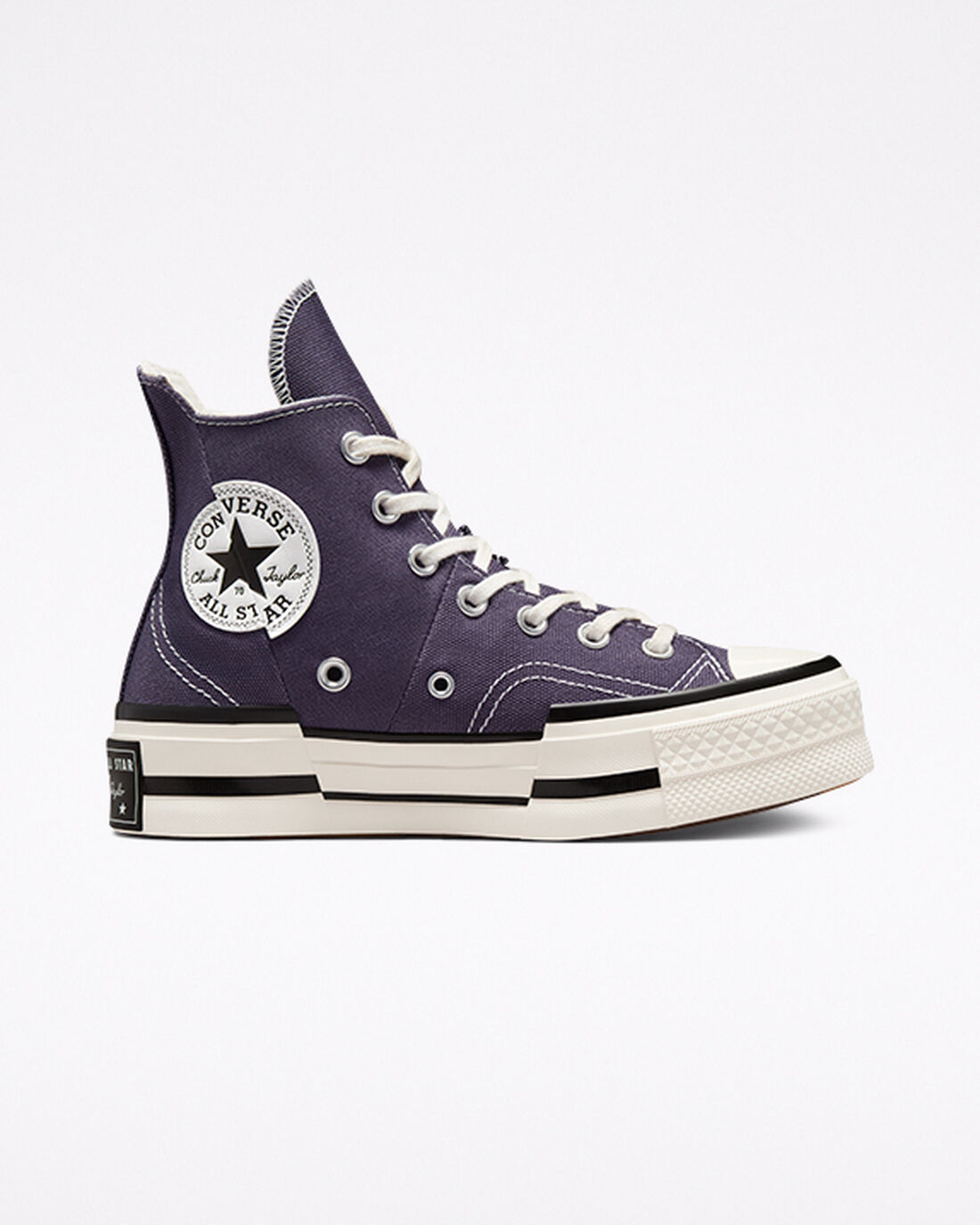 Converse Chuck 70 Plus Női Magasszárú Cipő Lila/Fekete | HU04765