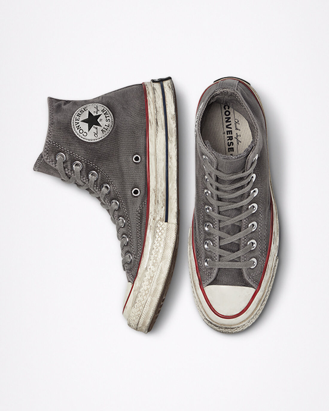 Converse Chuck 70 Smoked Vászon Férfi Magasszárú Cipő Fehér | HU48679