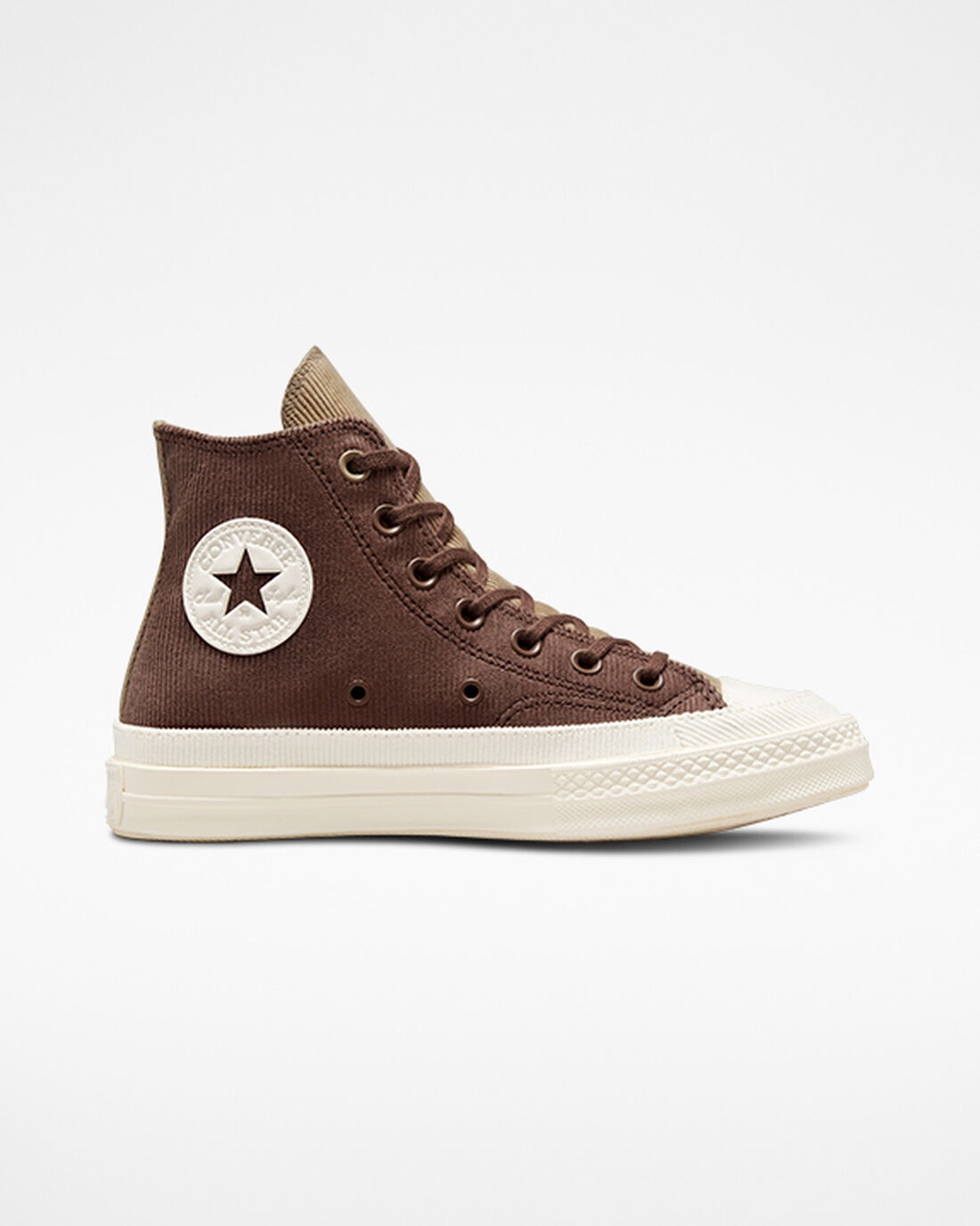 Converse Chuck 70 Stretch Corduroy Női Magasszárú Cipő Barna/Khaki | HU19762