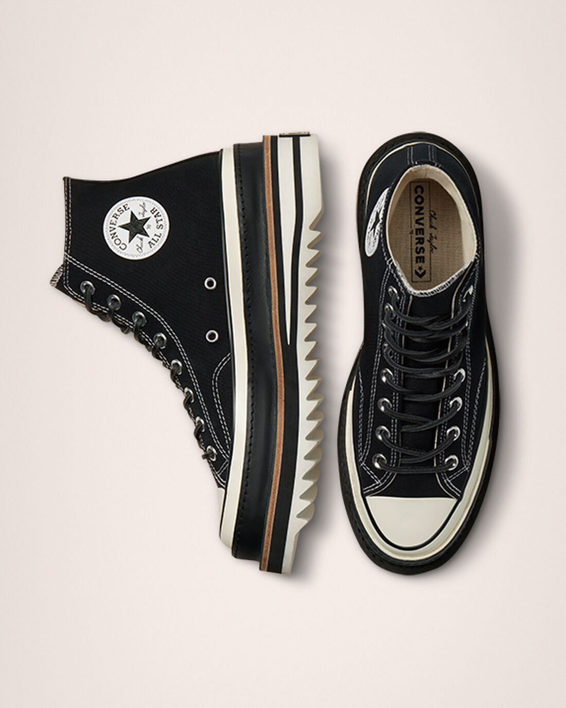 Converse Chuck 70 Trek Férfi Magasszárú Cipő Fekete | HU01742