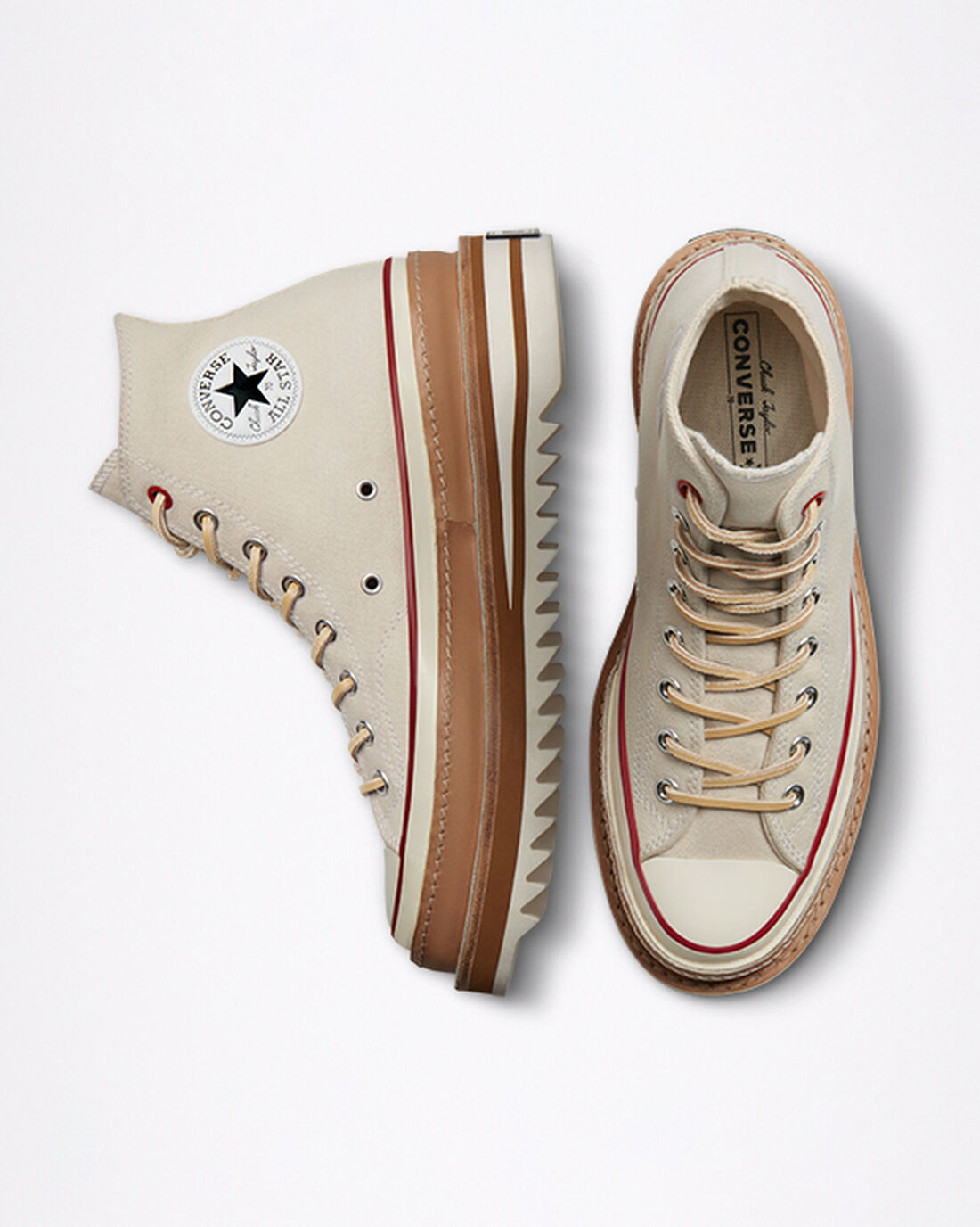 Converse Chuck 70 Trek Férfi Magasszárú Cipő Bézs | HU06974