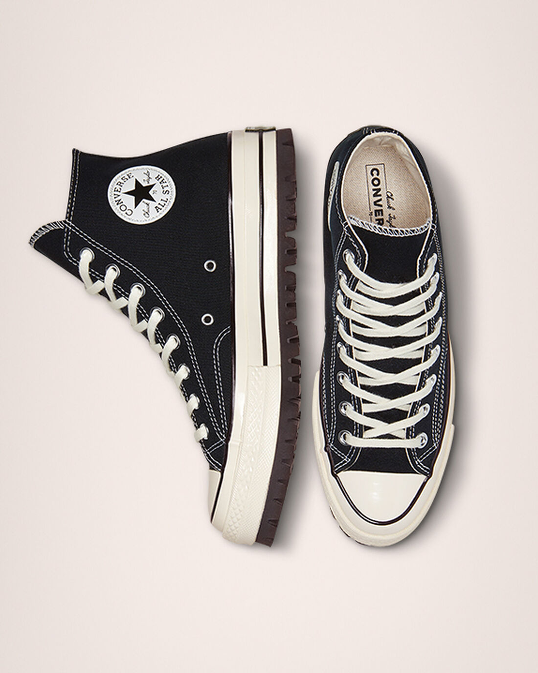 Converse Chuck 70 Trek Női Magasszárú Cipő Fekete | HU71639