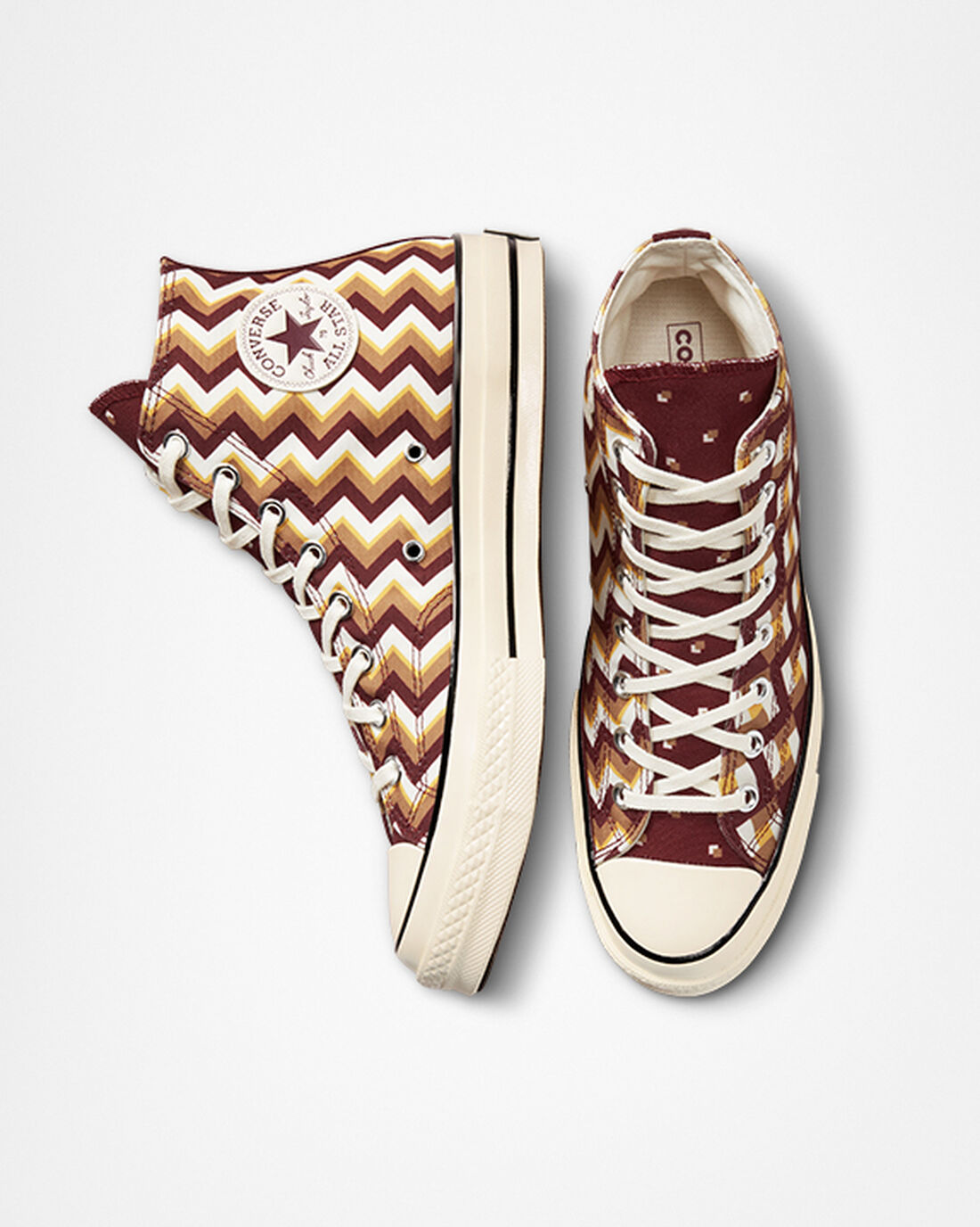 Converse Chuck 70 Twisted Classics Férfi Magasszárú Cipő Sötét Piros/Sötét | HU30962