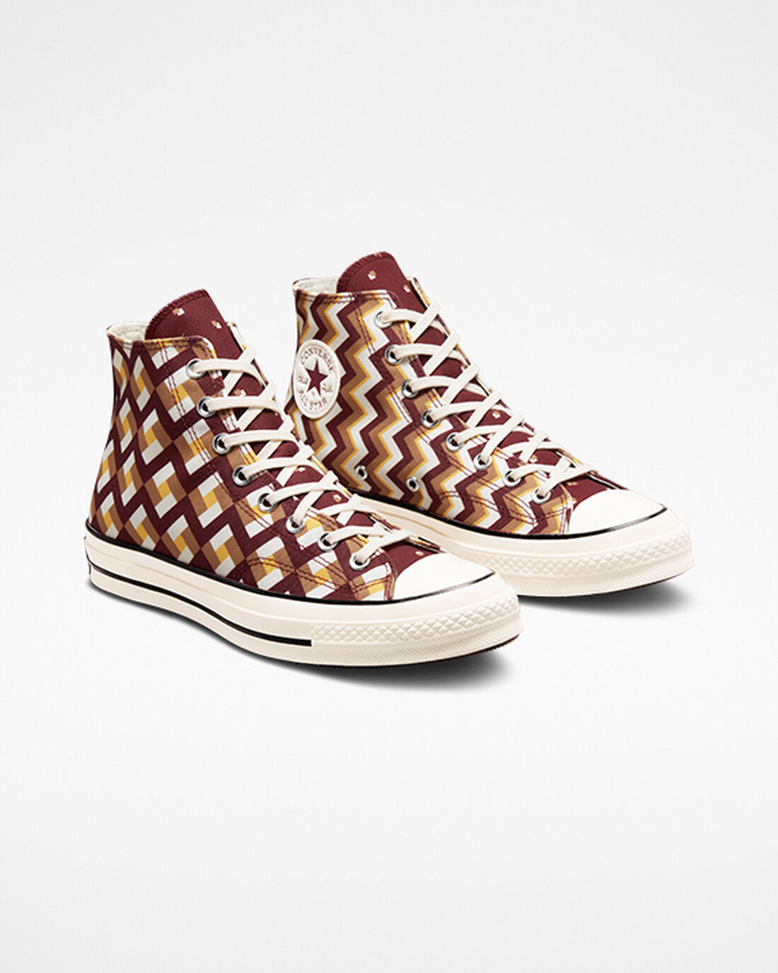 Converse Chuck 70 Twisted Classics Férfi Magasszárú Cipő Sötét Piros/Sötét | HU30962