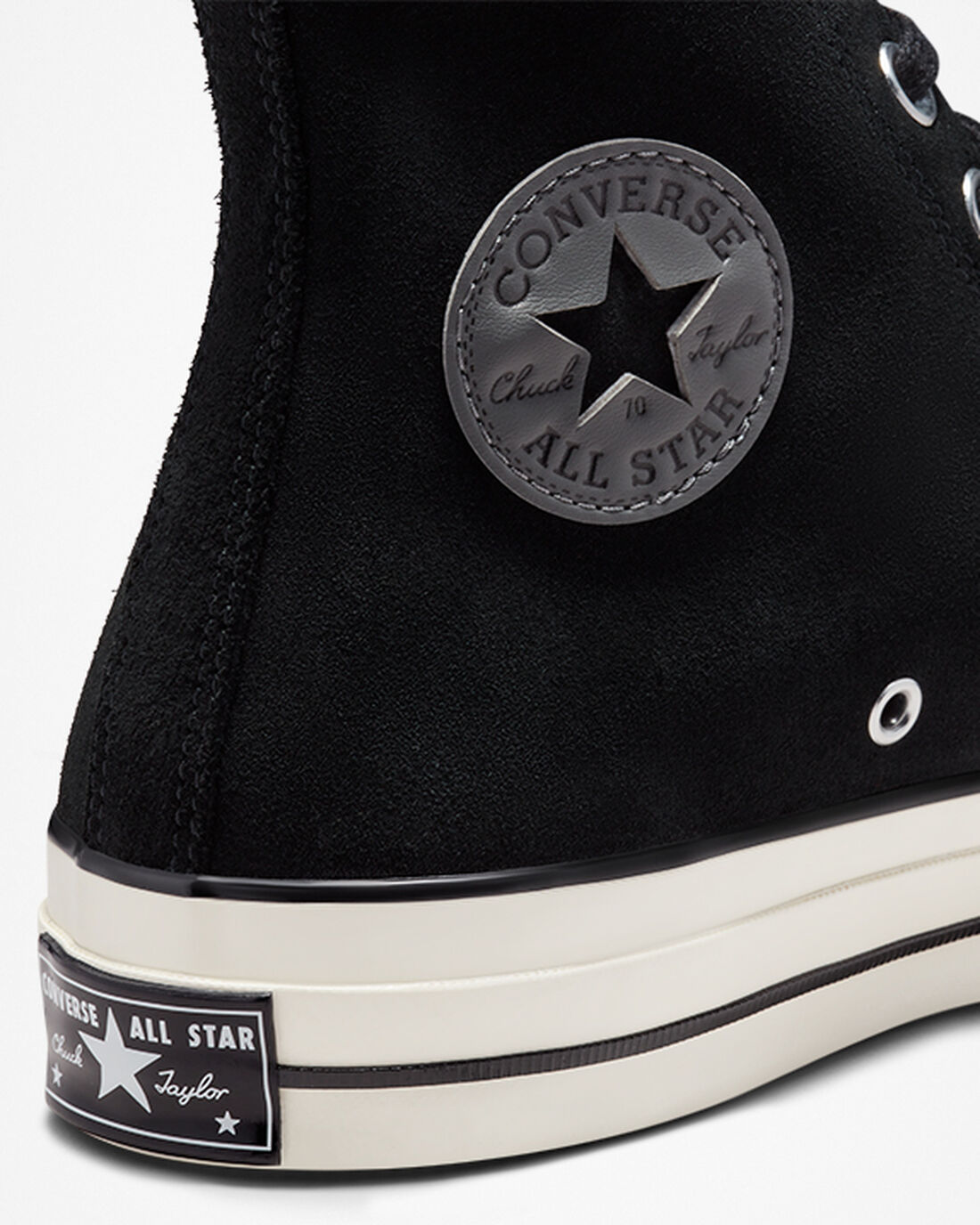 Converse Chuck 70 Velúr Férfi Magasszárú Cipő Fekete | HU15738