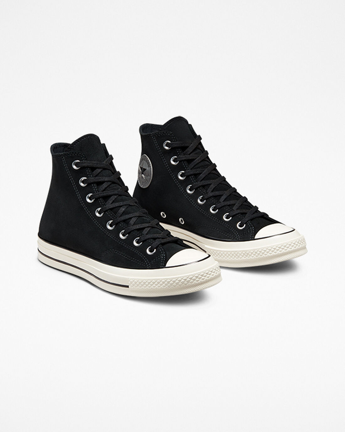 Converse Chuck 70 Velúr Férfi Magasszárú Cipő Fekete | HU15738