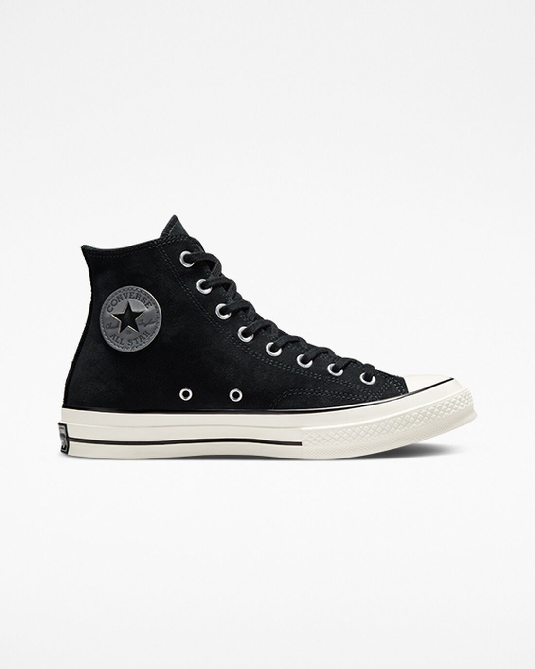 Converse Chuck 70 Velúr Férfi Magasszárú Cipő Fekete | HU15738