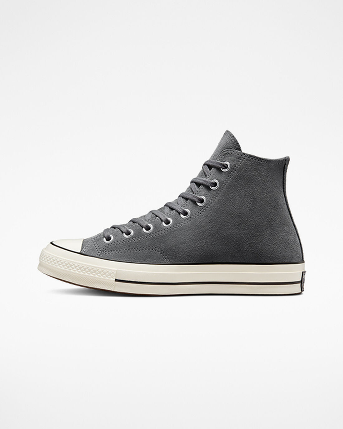 Converse Chuck 70 Velúr Férfi Magasszárú Cipő Szürke/Fekete | HU25017