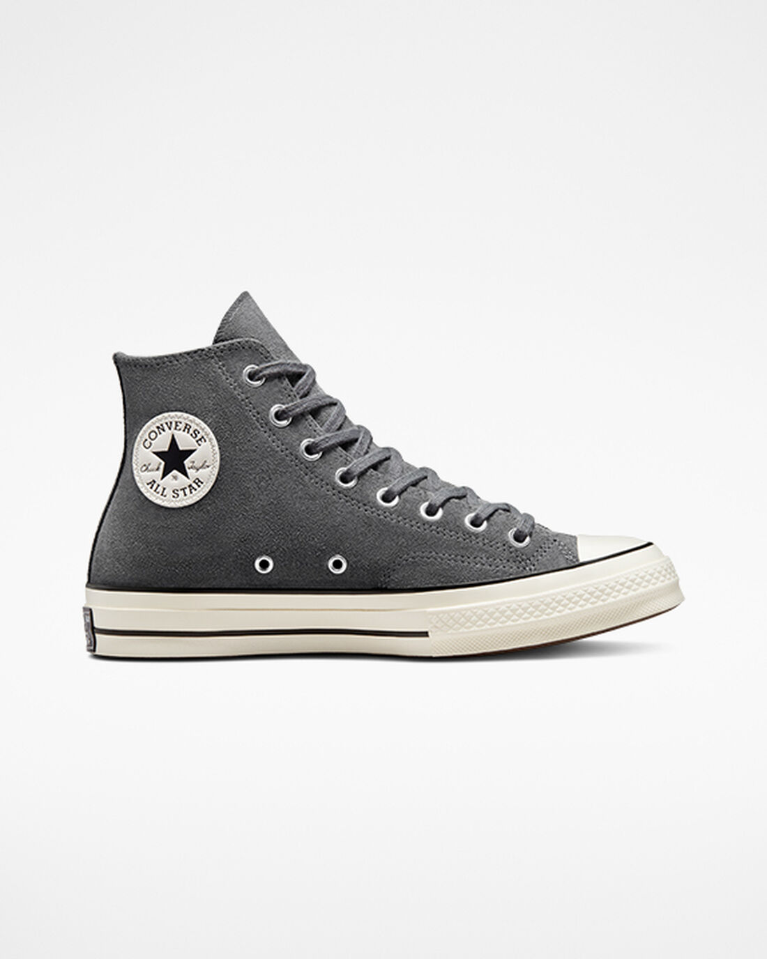 Converse Chuck 70 Velúr Férfi Magasszárú Cipő Szürke/Fekete | HU25017