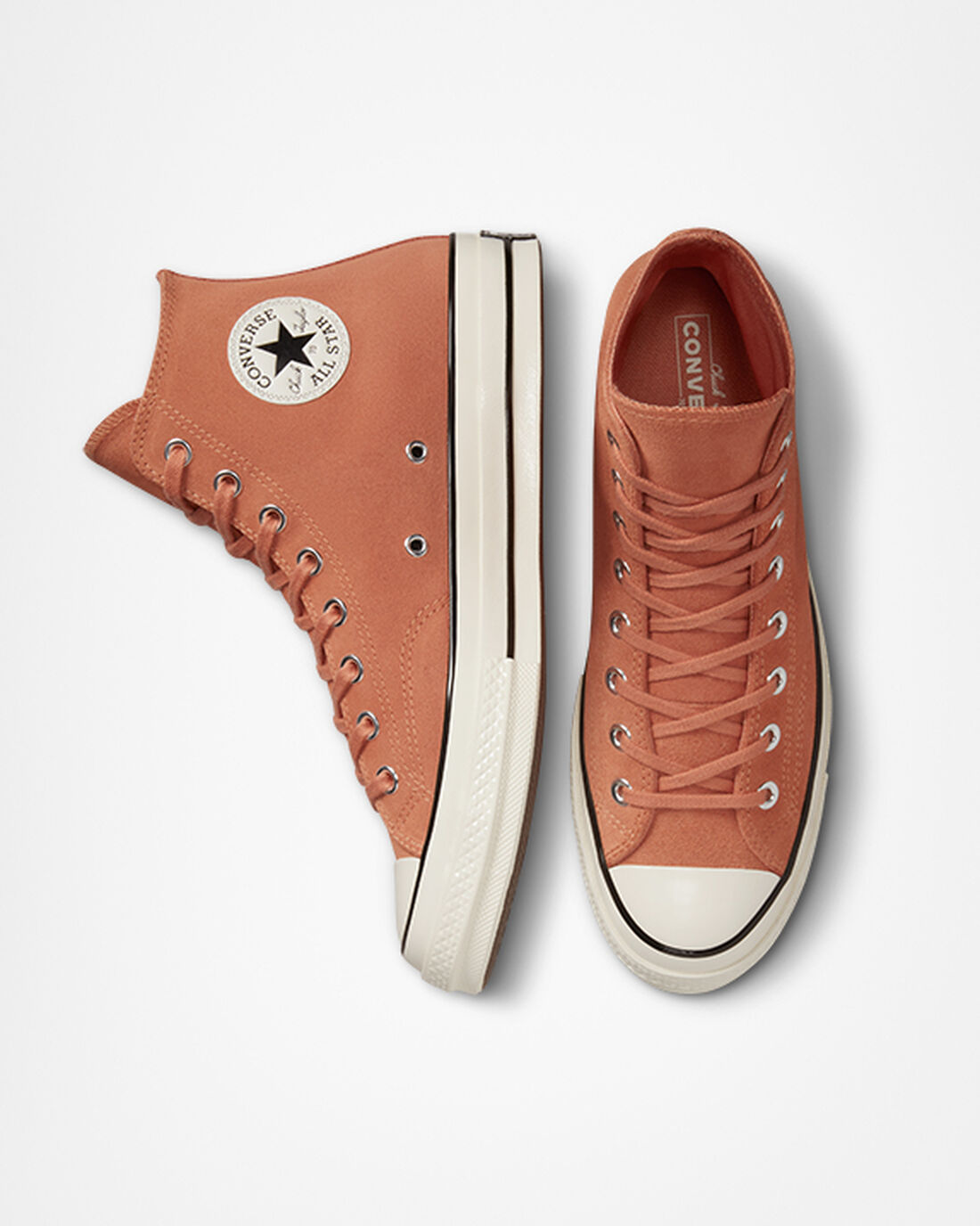 Converse Chuck 70 Velúr Férfi Magasszárú Cipő Narancssárga/Fekete | HU37960