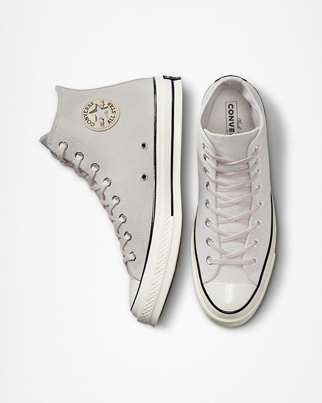 Converse Chuck 70 Velúr Férfi Magasszárú Cipő Bézs/Fekete | HU47153