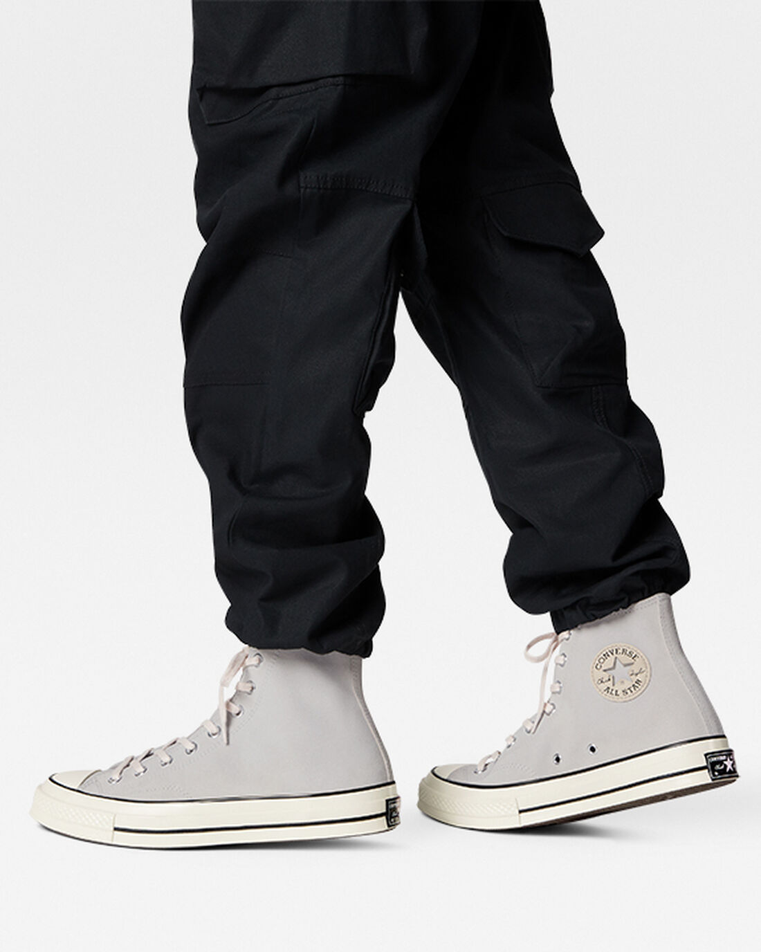 Converse Chuck 70 Velúr Férfi Magasszárú Cipő Bézs/Fekete | HU47153