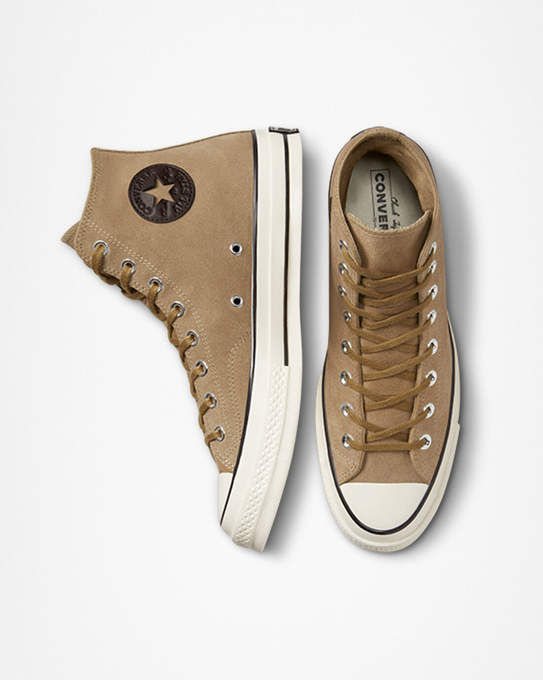 Converse Chuck 70 Velúr Férfi Magasszárú Cipő Barna/Fekete | HU65137