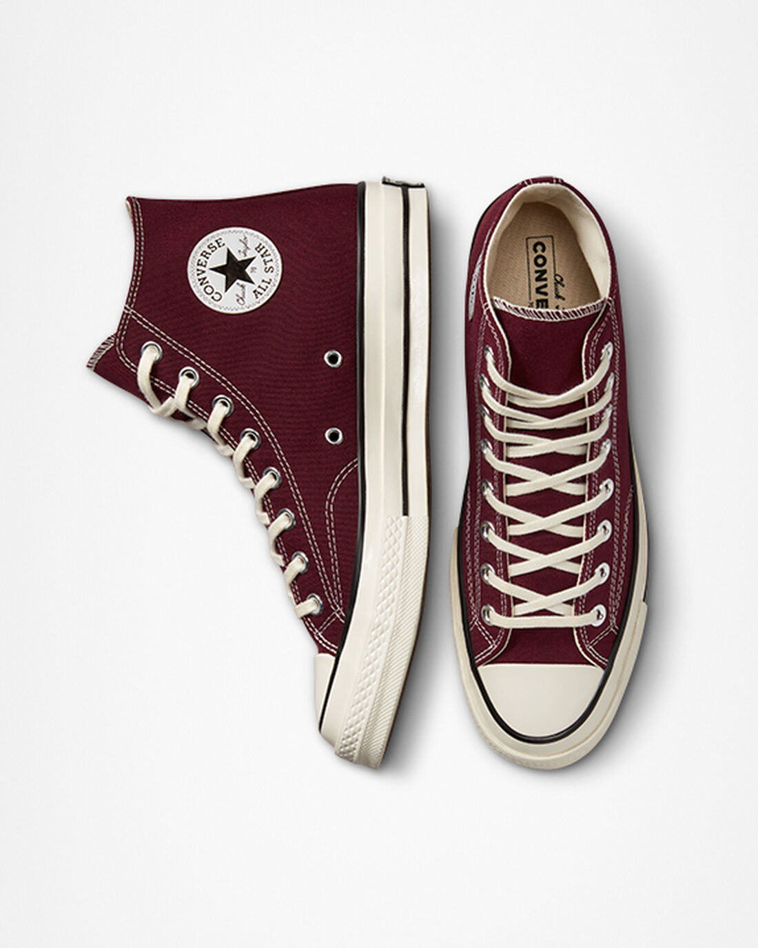 Converse Chuck 70 Vászon Férfi Magasszárú Cipő Sötét Piros/Fekete | HU54273