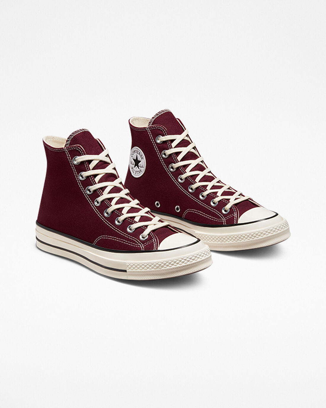 Converse Chuck 70 Vászon Férfi Magasszárú Cipő Sötét Piros/Fekete | HU54273