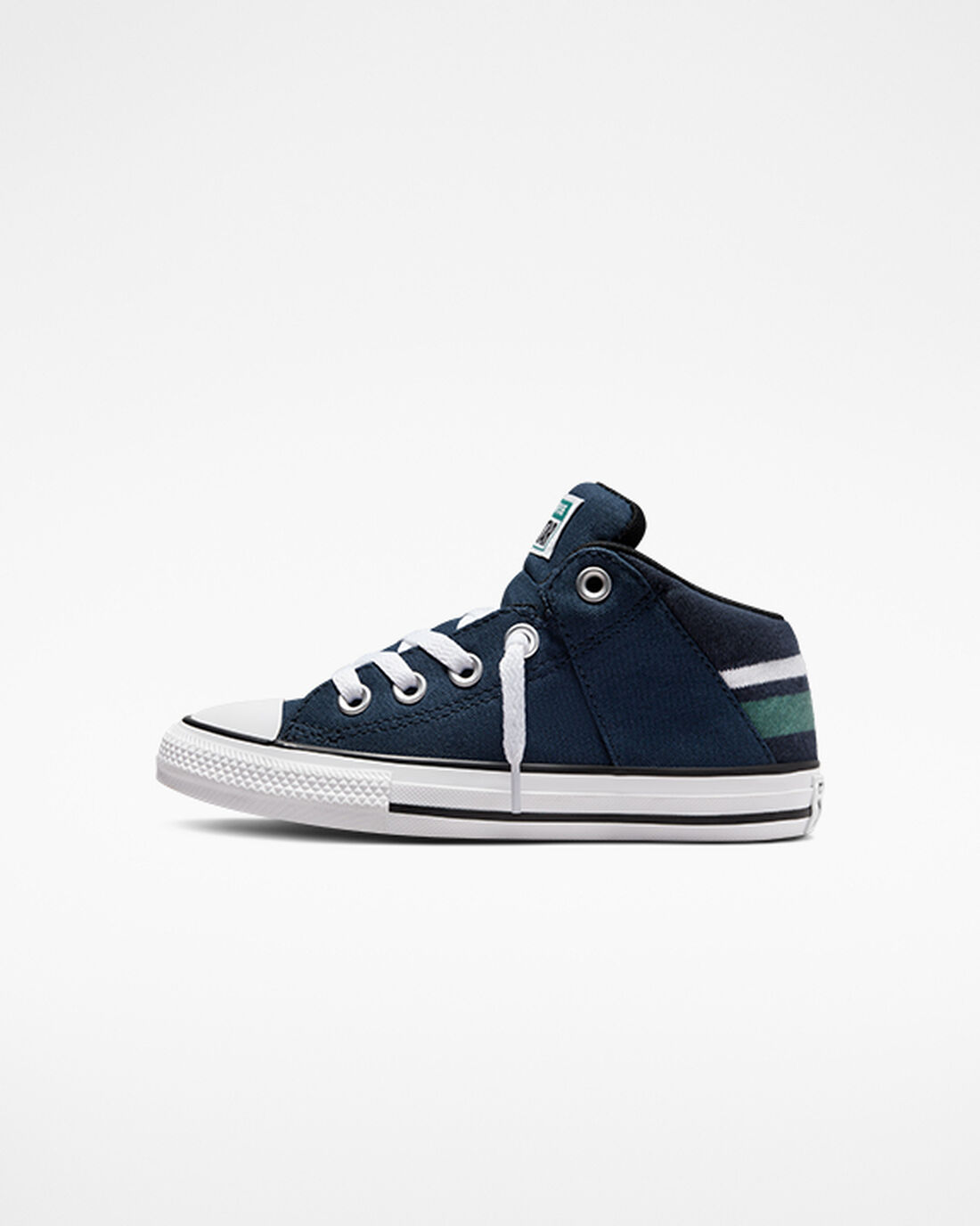 Converse Chuck Taylor All Star Axel Varsity Club Fiú Magasszárú Cipő Sötétkék/Fehér | HU08167