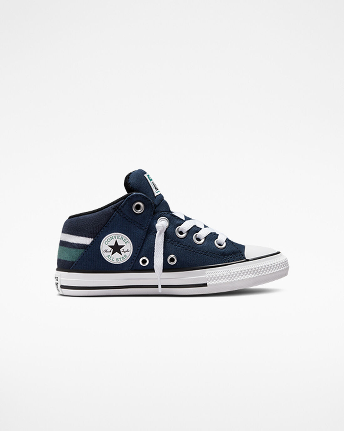 Converse Chuck Taylor All Star Axel Varsity Club Fiú Magasszárú Cipő Sötétkék/Fehér | HU08167