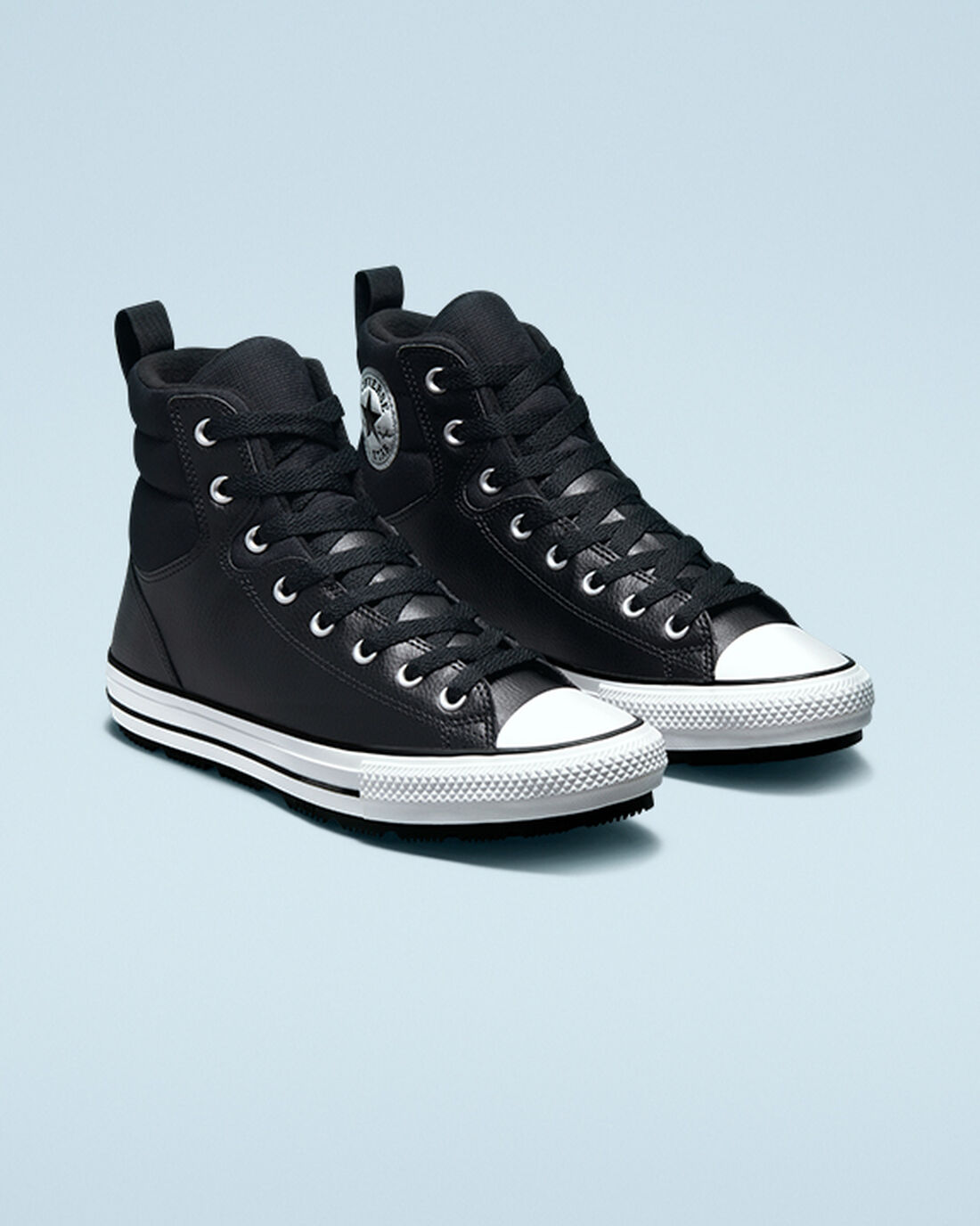 Converse Chuck Taylor All Star Berkshire Férfi Téli Bakancs Fekete/Fehér/Fekete | HU04195