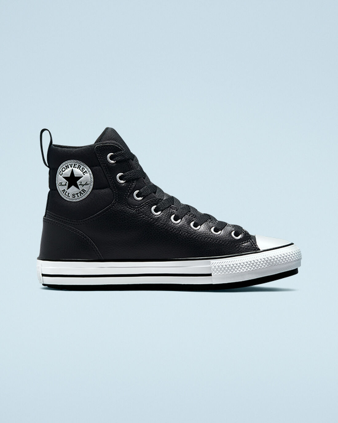 Converse Chuck Taylor All Star Berkshire Férfi Téli Bakancs Fekete/Fehér/Fekete | HU04195