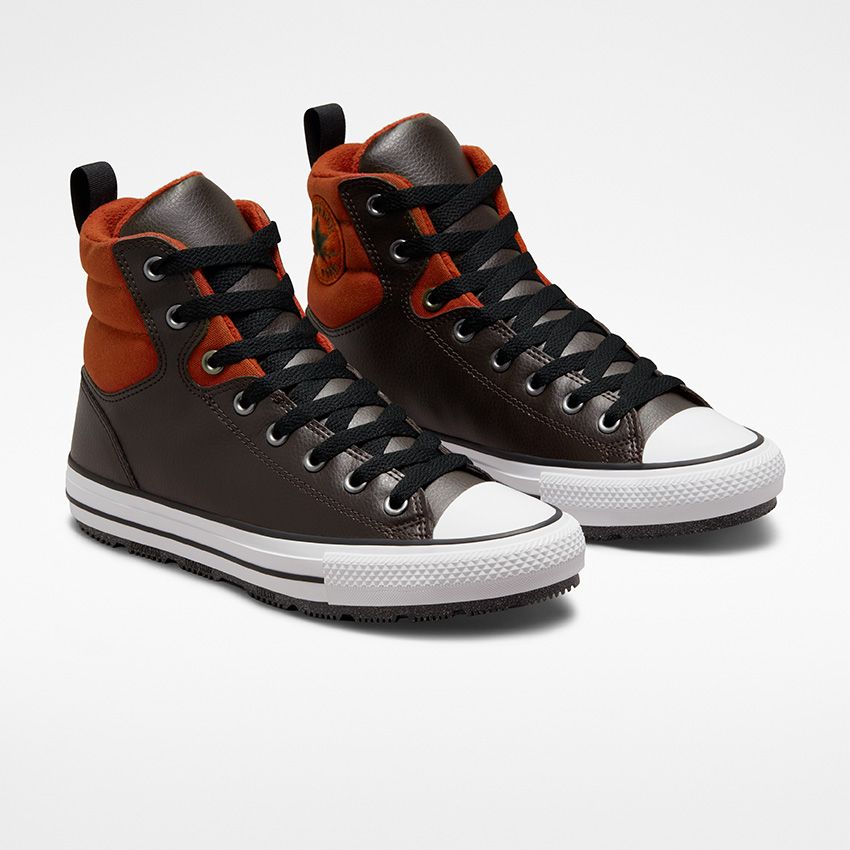 Converse Chuck Taylor All Star Berkshire Boot Vizi Resistant Női Téli Bakancs Barna/Narancssárga/Fekete | HU14283