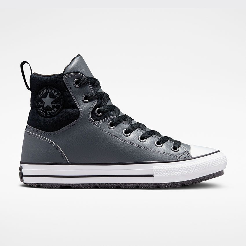 Converse Chuck Taylor All Star Berkshire Boot Vizi Resistant Női Téli Bakancs Szürke/Fekete | HU43671