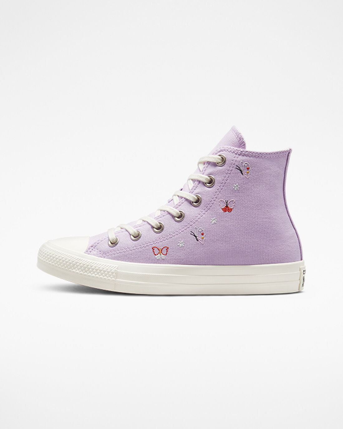 Converse Chuck Taylor All Star Butterfly Wings Női Magasszárú Cipő Lila/Fekete | HU32497