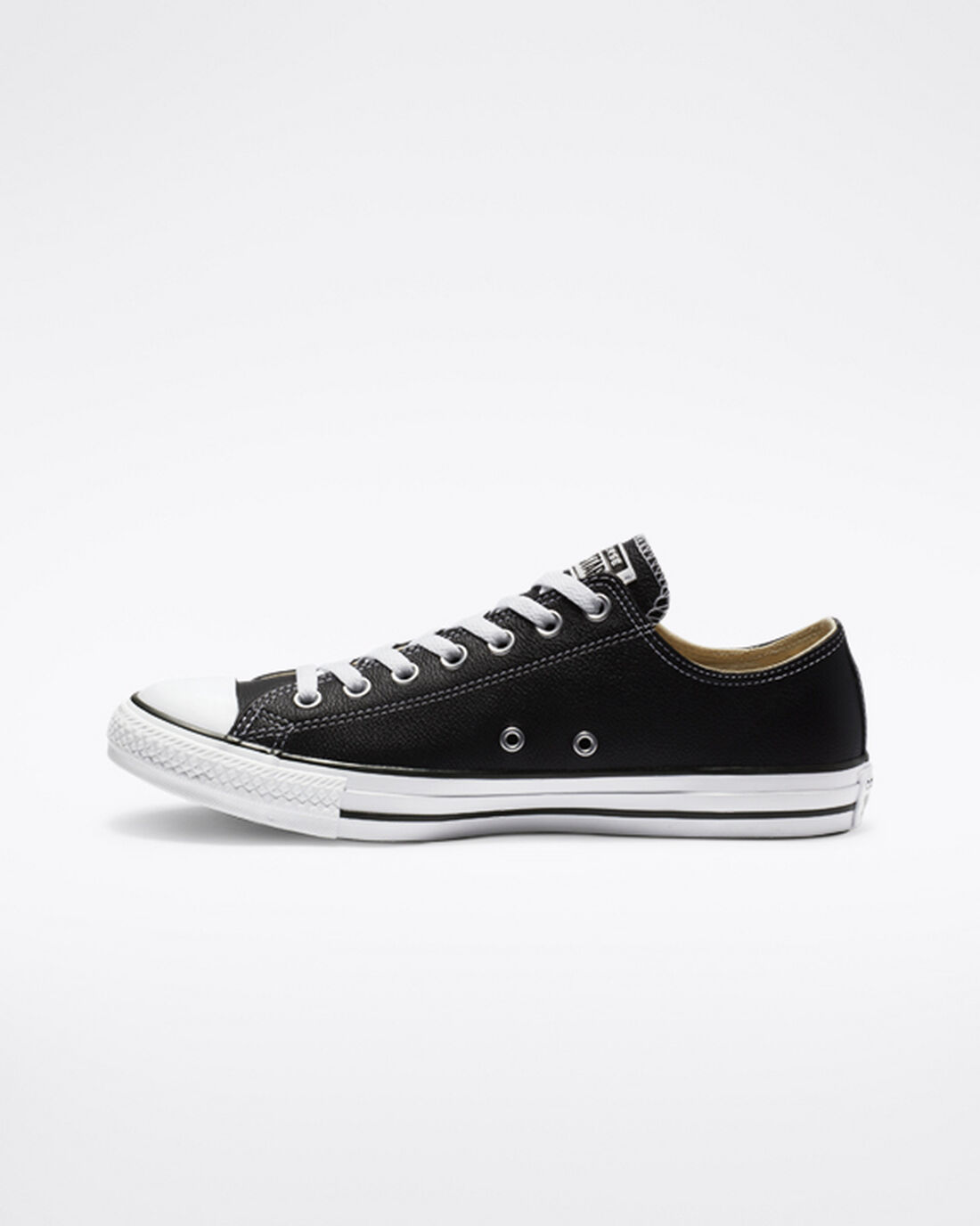 Converse Chuck Taylor All Star Bőr Férfi Tornacipő Fekete | HU06483