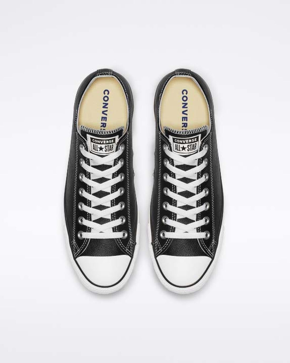 Converse Chuck Taylor All Star Bőr Férfi Tornacipő Fekete | HU06483