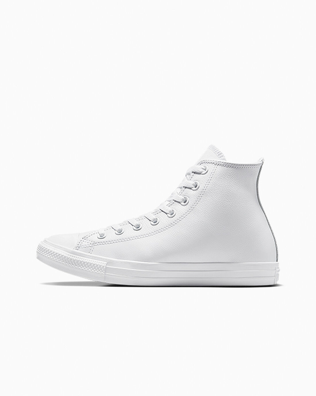 Converse Chuck Taylor All Star Bőr Férfi Magasszárú Cipő Fehér | HU17259