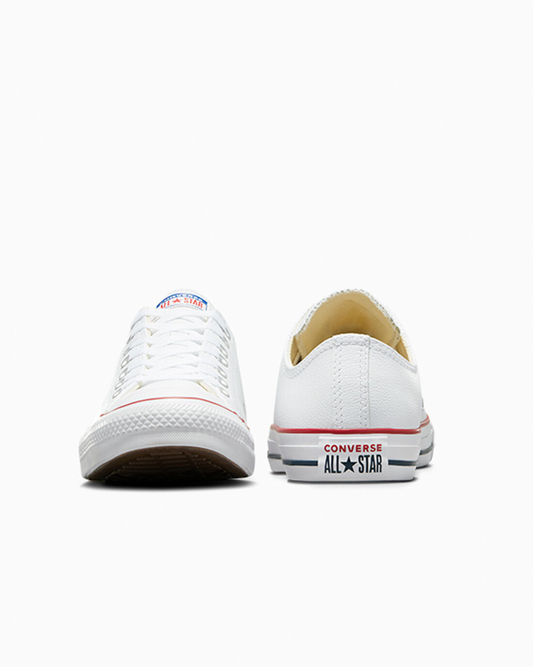 Converse Chuck Taylor All Star Bőr Férfi Tornacipő Fehér | HU19607