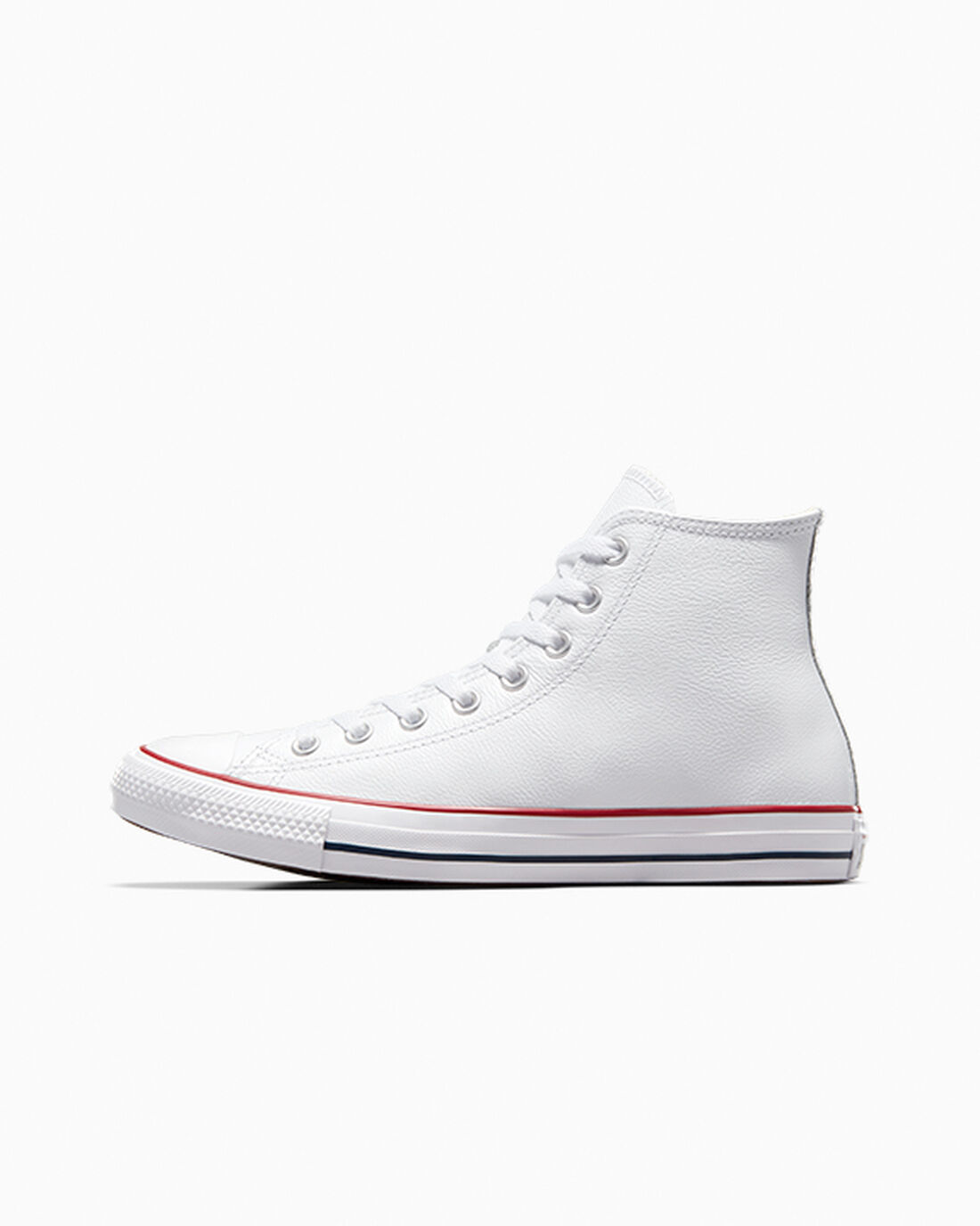 Converse Chuck Taylor All Star Bőr Férfi Magasszárú Cipő Fehér | HU62071