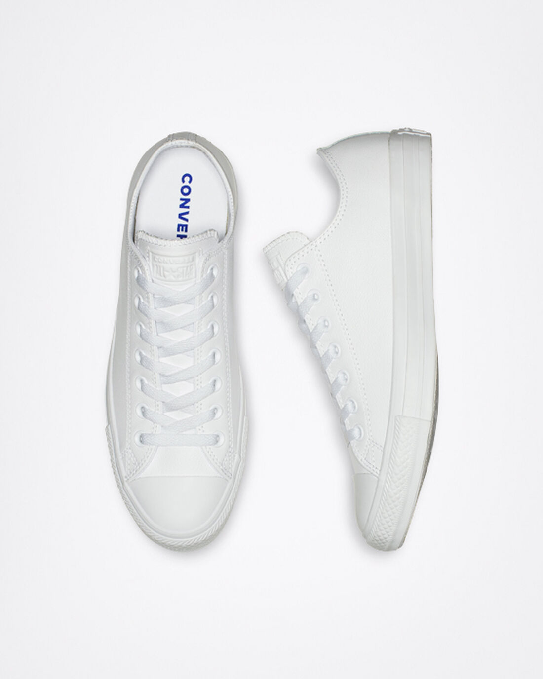 Converse Chuck Taylor All Star Bőr Férfi Tornacipő Fehér | HU90182