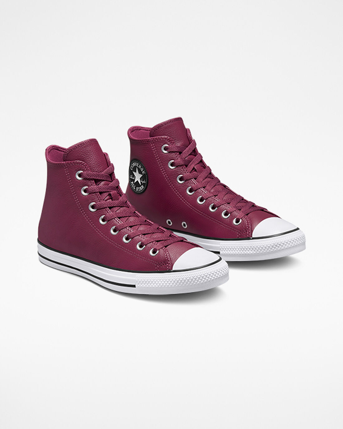 Converse Chuck Taylor All Star Bőr Férfi Magasszárú Cipő Rózsaszín | HU96138