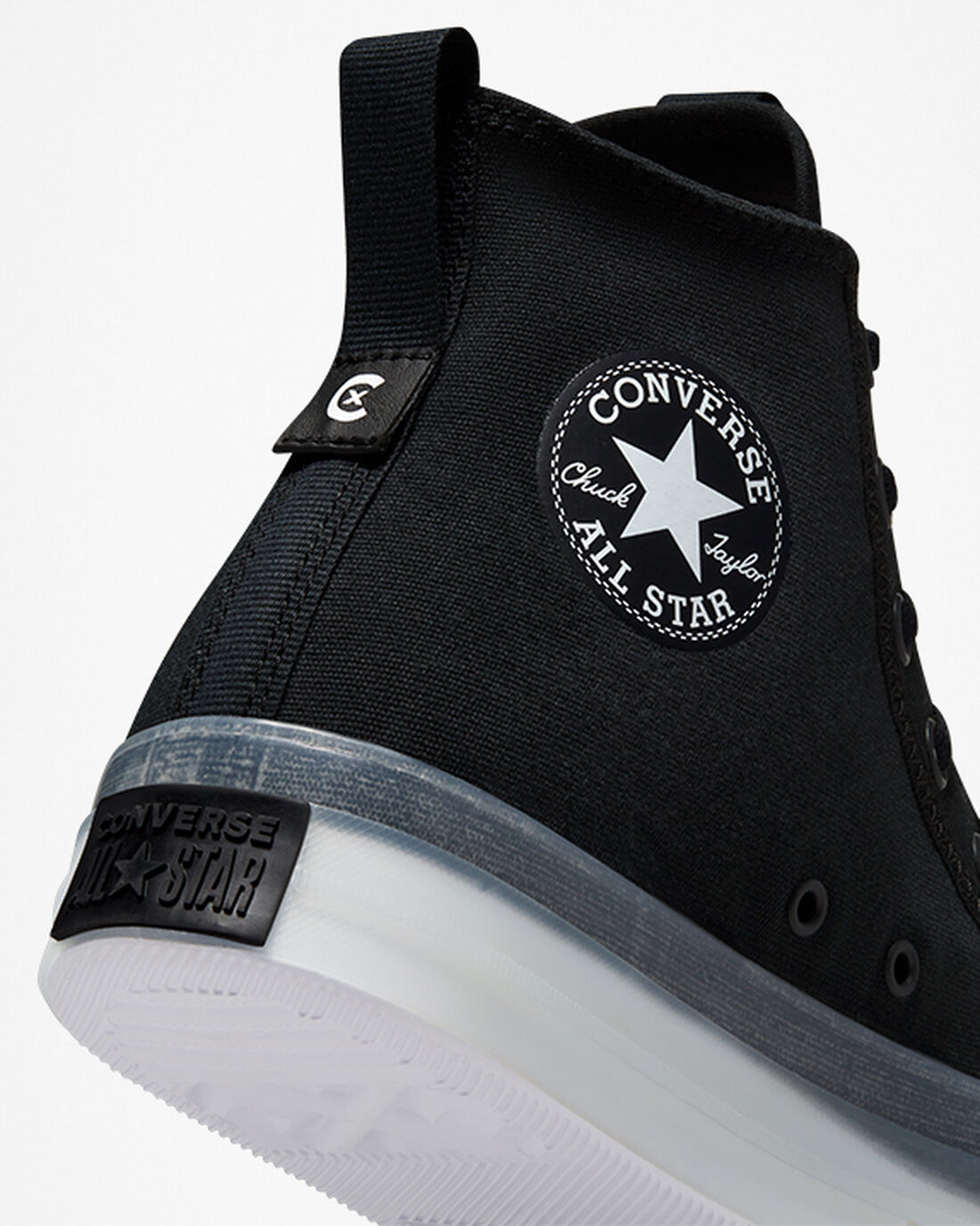 Converse Chuck Taylor All Star CX Explore Férfi Magasszárú Cipő Fekete/Fehér | HU01985