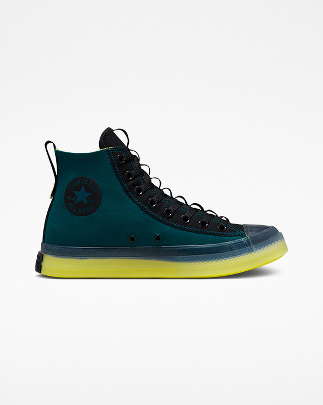 Converse Chuck Taylor All Star CX Explore Edge Glow Férfi Magasszárú Cipő Zöld/Fekete | HU36794