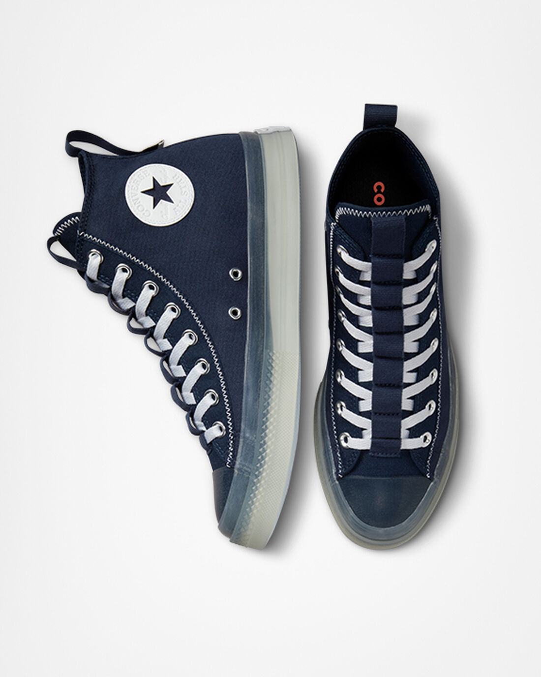 Converse Chuck Taylor All Star CX Explore Női Magasszárú Cipő Obszidián/Fehér | HU56248