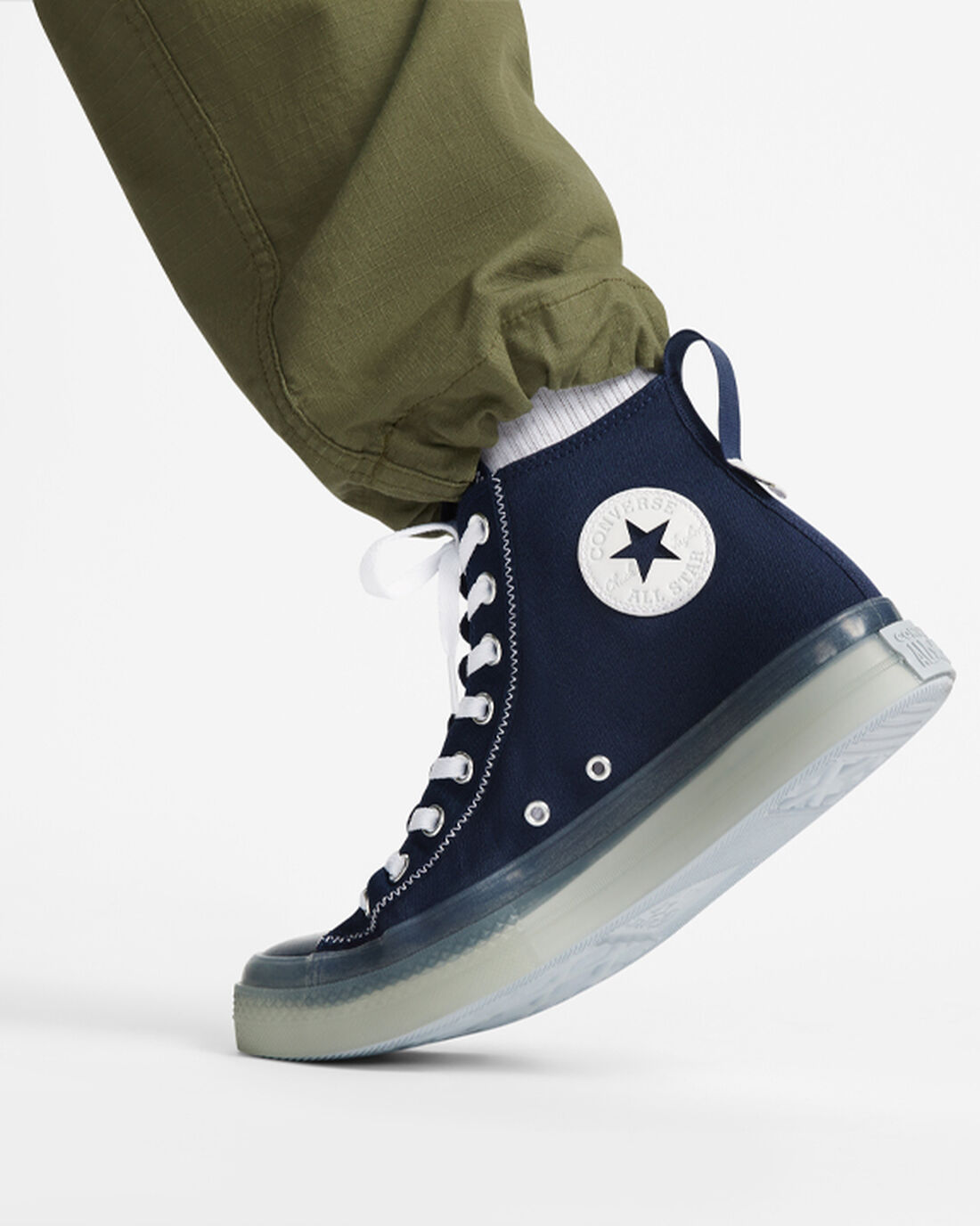 Converse Chuck Taylor All Star CX Explore Női Magasszárú Cipő Obszidián/Fehér | HU56248