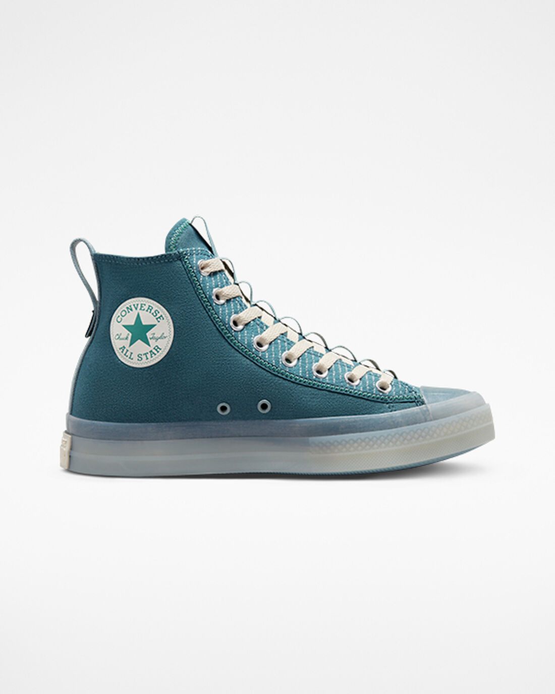 Converse Chuck Taylor All Star CX Explore Női Magasszárú Cipő Kék/Bézs Fehér | HU70384