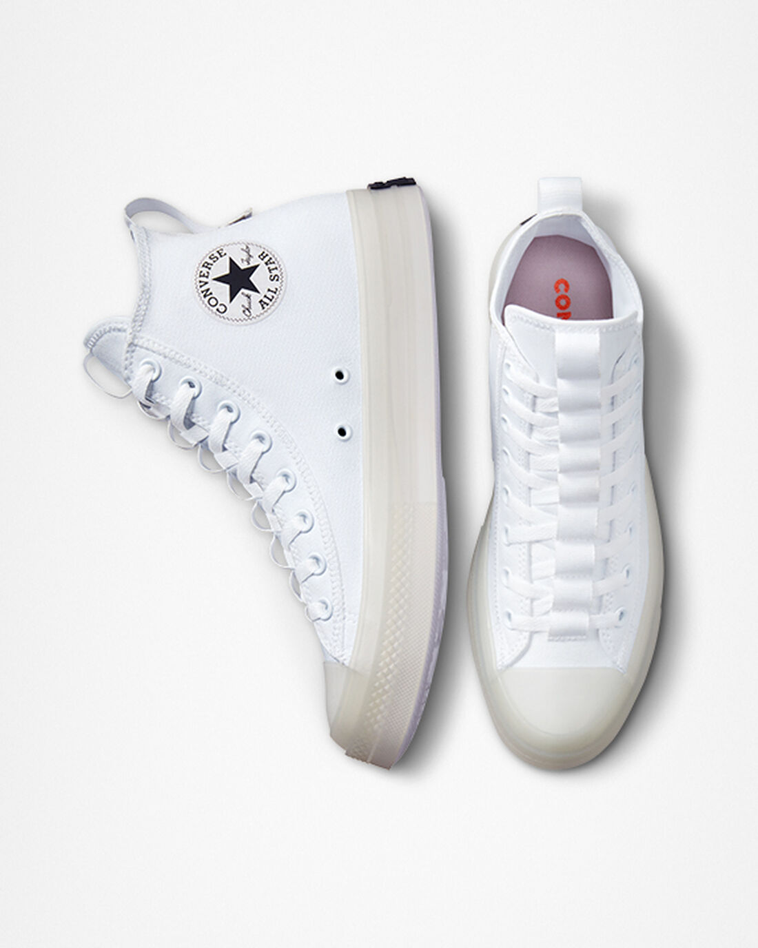 Converse Chuck Taylor All Star CX Explore Férfi Magasszárú Cipő Fehér/Fekete | HU83092