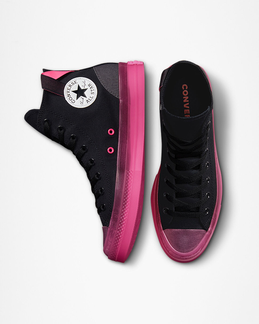 Converse Chuck Taylor All Star CX Férfi Magasszárú Cipő Fekete/Rózsaszín | HU18704