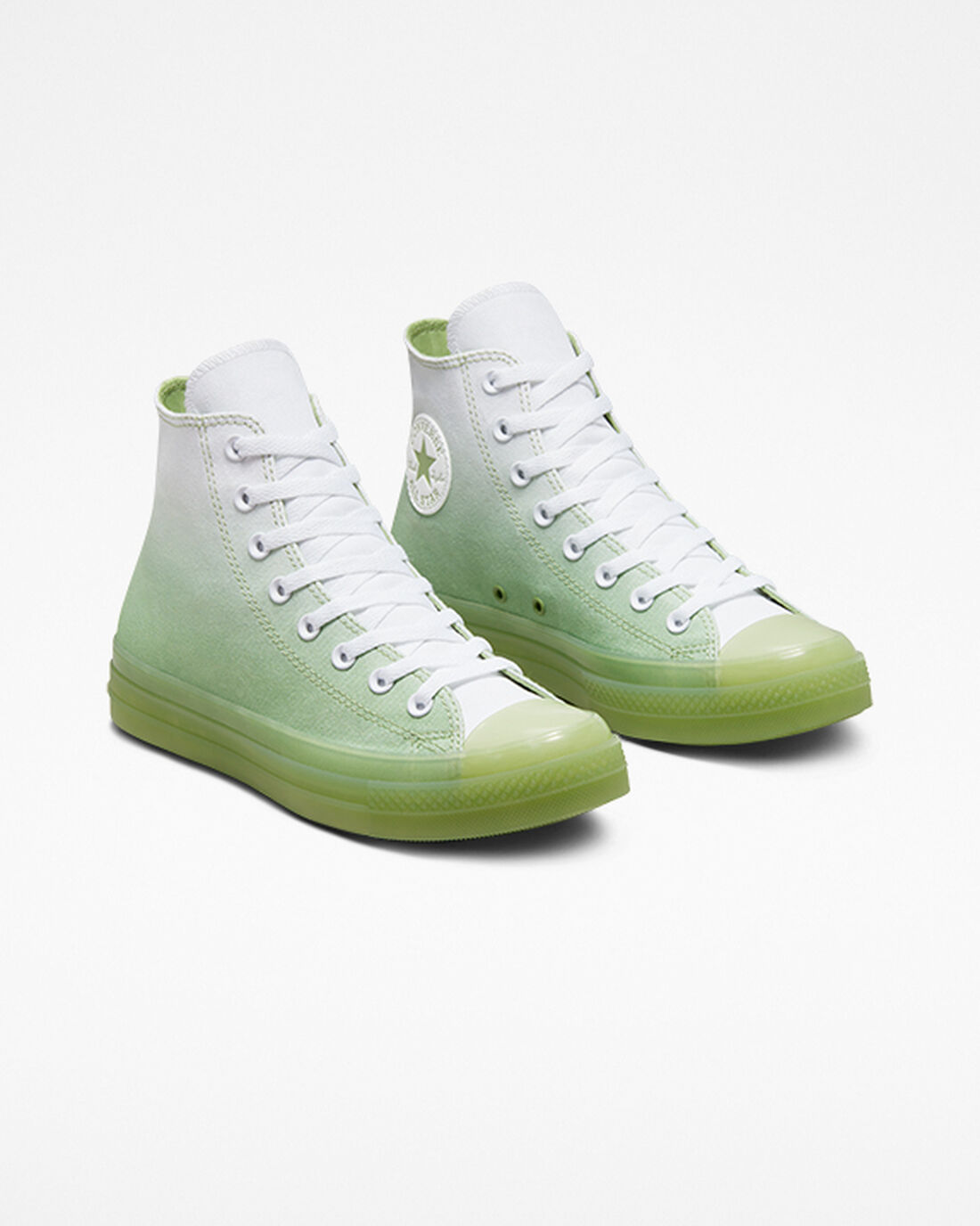 Converse Chuck Taylor All Star CX Gradient Női Magasszárú Cipő Zöld/Fehér/Zöld | HU71046