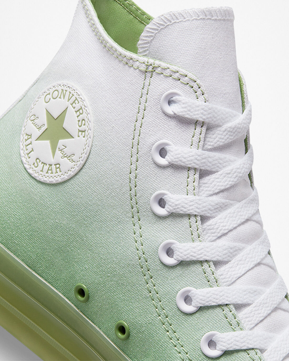 Converse Chuck Taylor All Star CX Gradient Női Magasszárú Cipő Zöld/Fehér/Zöld | HU71046