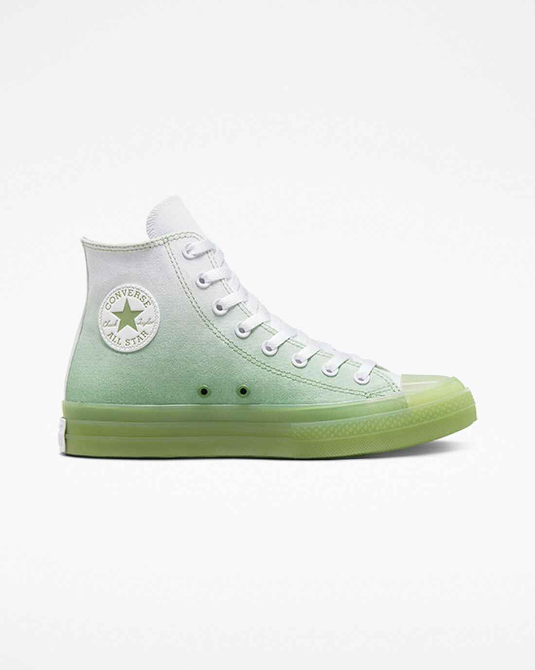 Converse Chuck Taylor All Star CX Gradient Női Magasszárú Cipő Zöld/Fehér/Zöld | HU71046