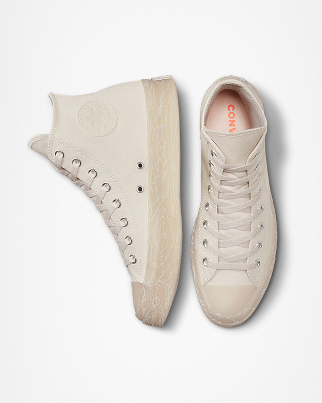 Converse Chuck Taylor All Star CX Tonal Bark Női Magasszárú Cipő Bézs | HU09537