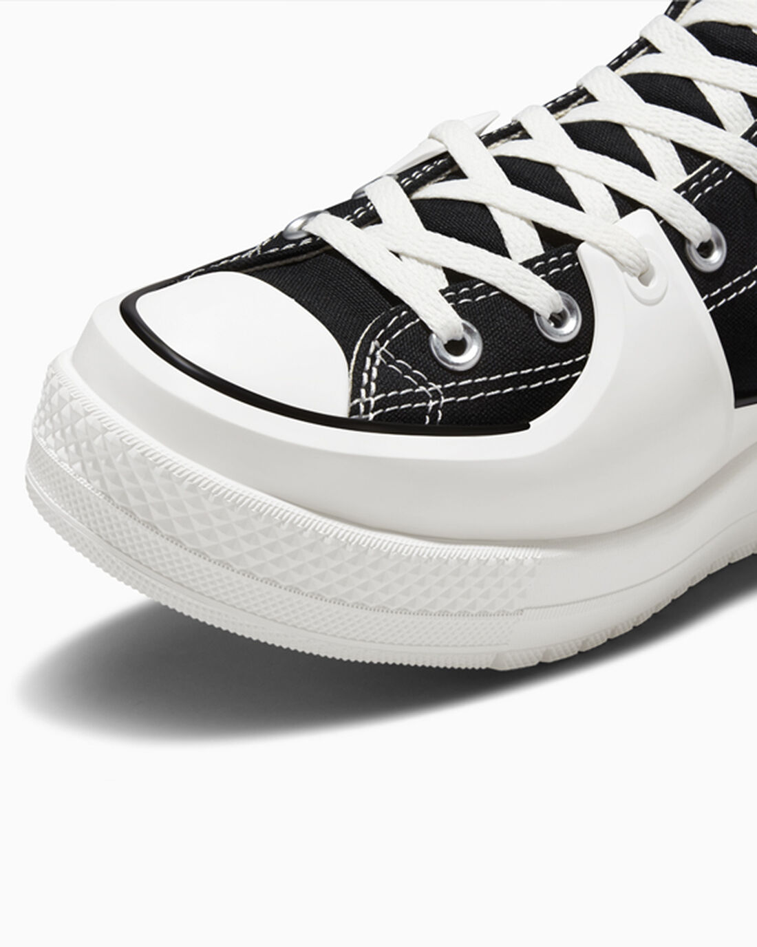 Converse Chuck Taylor All Star Construct Férfi Magasszárú Cipő Fekete/Fehér | HU79586