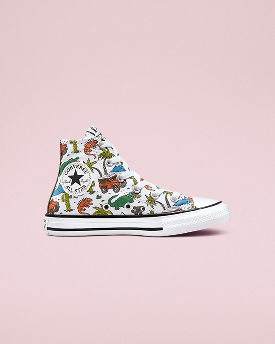 Converse Chuck Taylor All Star Desert Explorer Lány Magasszárú Cipő Fehér/Zöld | HU25806