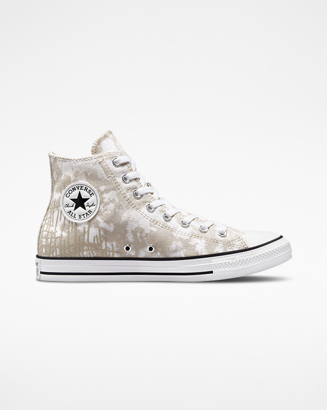 Converse Chuck Taylor All Star Dip Dye Férfi Magasszárú Cipő Szürke/Fehér/Fekete | HU67401