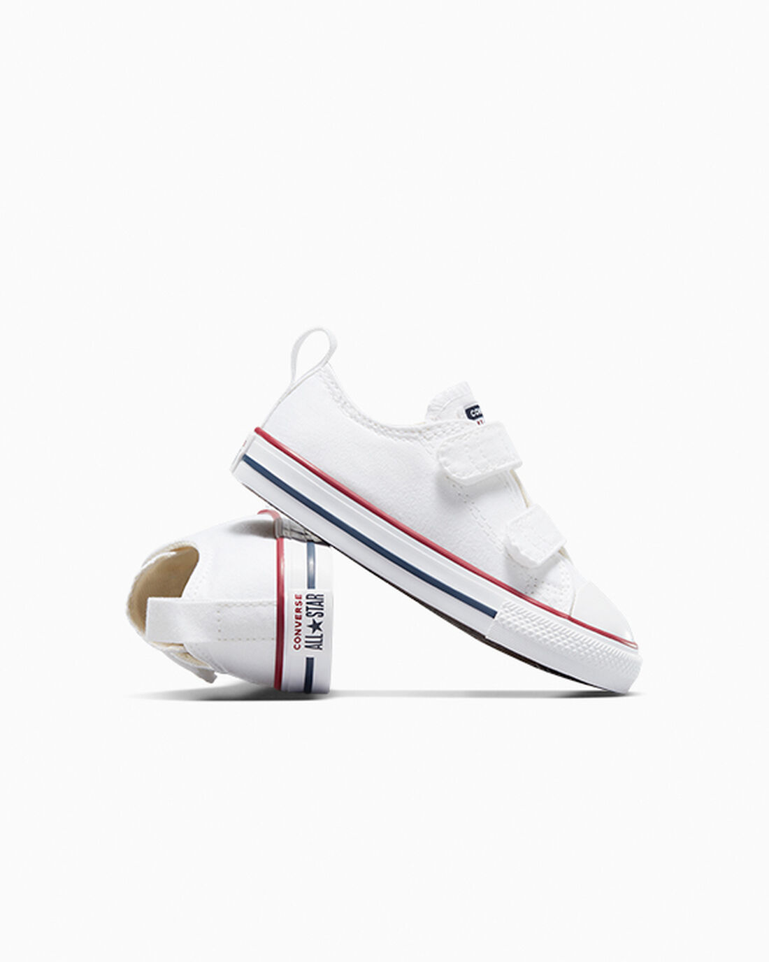 Converse Chuck Taylor All Star Easy-On Fiú Tornacipő Fehér/Sötét Piros/Sötétkék | HU40295