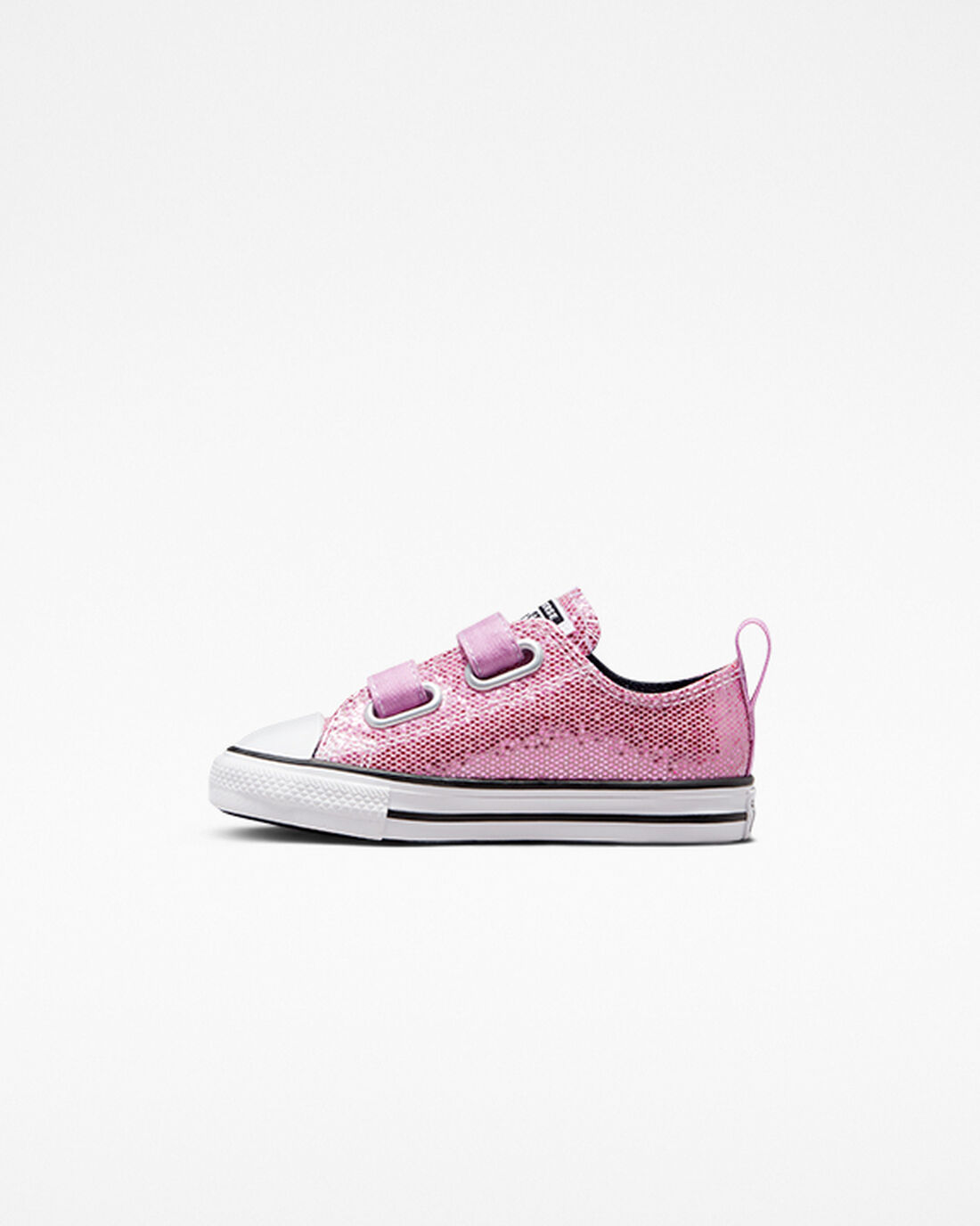 Converse Chuck Taylor All Star Easy-On Glitter Lány Tornacipő Rózsaszín/Fekete | HU23068